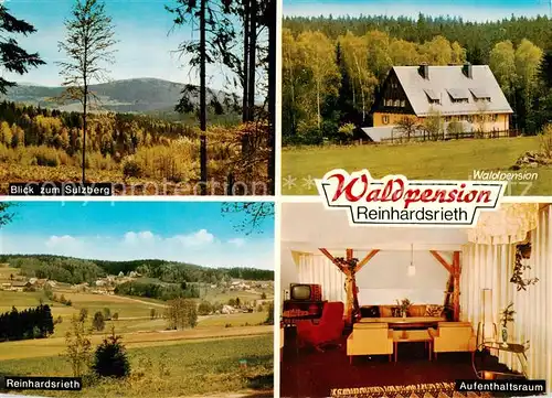 AK / Ansichtskarte  Reinhardsrieth Waldpension Sulzbergblick Panorama Aufenthaltsraum Reinhardsrieth