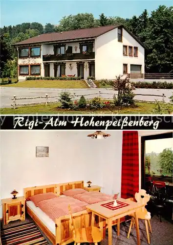 AK / Ansichtskarte 73860085 Hohenpeissenberg Gaestehaus Rigi_Alm Zimmer Hohenpeissenberg