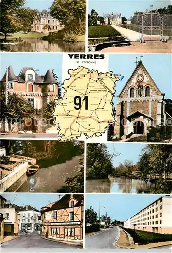 AK / Ansichtskarte  Yerres_91_Essonne Vue d'ensemble 