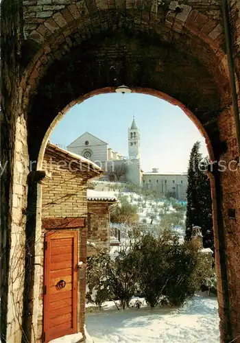 AK / Ansichtskarte 73860146 Assisi_Umbria Chiesa di S Chiara dopo und novicata Assisi Umbria