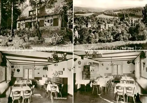 AK / Ansichtskarte  Oelsnitz_Vogtland Waldcafe Baerenloh Bad Elster Gastzimmer Oelsnitz_Vogtland