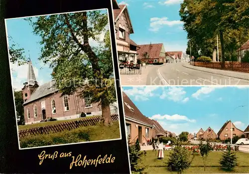AK / Ansichtskarte 73860180 Hohenfelde_Elmshorn Kirche Haupstrasse Wohnsiedlung Hohenfelde Elmshorn