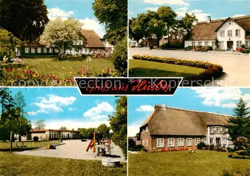 AK / Ansichtskarte  Husby_Flensburg Teilansichten Kindergarten Kinderspielplatz Husby_Flensburg