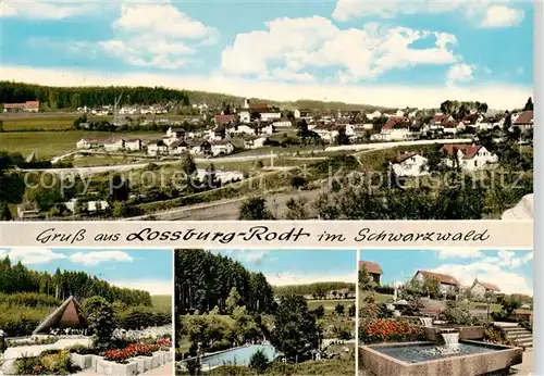 AK / Ansichtskarte  Rodt__Lossburg Panorama Freibad Brunnen Konzertpavillon 