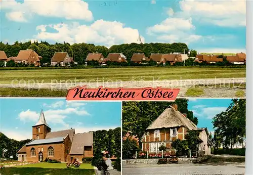 AK / Ansichtskarte  Neukirchen_Oldenburg Teilansichten Kirche Neukirchen Oldenburg