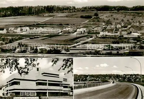 AK / Ansichtskarte  Deizisau Panorama Grund- und Hauptschule Bruecke Deizisau