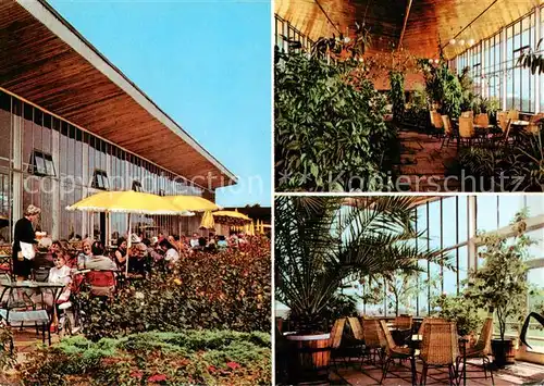 AK / Ansichtskarte  Frankfurt_Oder HO Gaststaette Wintergarten Terrasse Frankfurt Oder