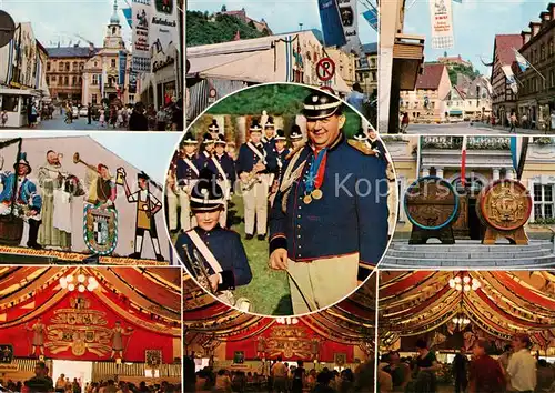 AK / Ansichtskarte  Kulmbach Stadtbild waehrend der Bierwoche Kulmbach