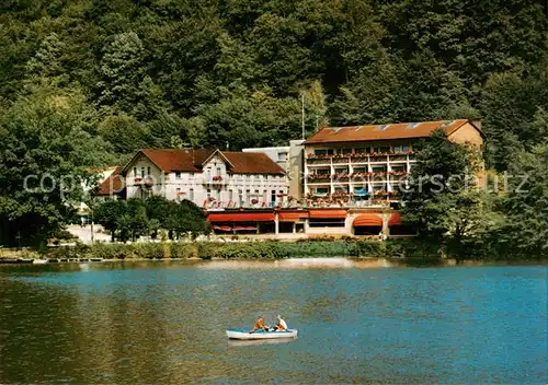 AK / Ansichtskarte 73860321 Bad_Lauterberg Kneipp Kurhotel Wiesenbeker Teich Bad_Lauterberg