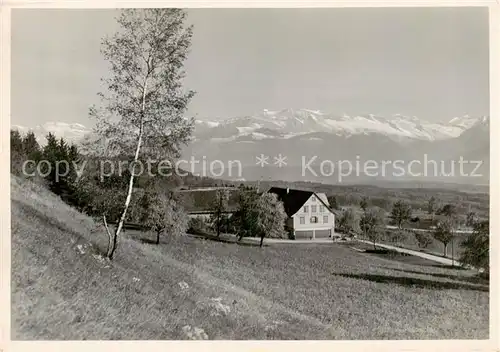 AK / Ansichtskarte Wald__ZH Panorama Alpen 