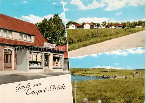 AK / Ansichtskarte Cappel Strich VIVO Lebensmittel Gemischtwaren Ladengeschaeft Landschaftspanorama 