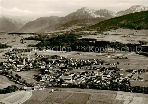 AK / Ansichtskarte Teisendorf_Oberbayern mit Staufen Zwiesel Chiemgauer Alpen Teisendorf Oberbayern