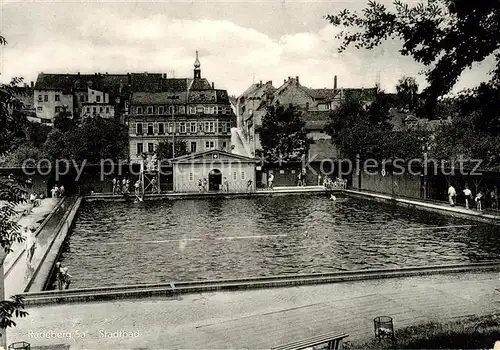 AK / Ansichtskarte Radeberg_Sachsen Stadtbad Radeberg Sachsen