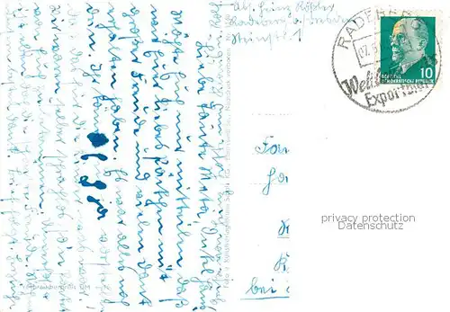 AK / Ansichtskarte Radeberg_Sachsen Stadtbad Radeberg Sachsen