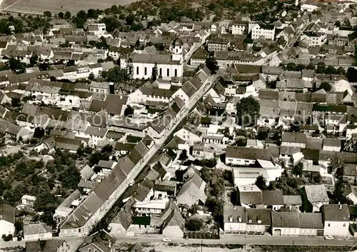 AK / Ansichtskarte Philippsburg_Baden Fliegeraufnahme Philippsburg_Baden