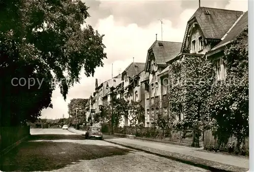 AK / Ansichtskarte Neustrelitz Bahnhofstrasse in Alt Strelitz Neustrelitz