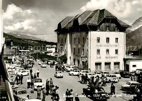 AK / Ansichtskarte Passo_Tonale_Tonalepass_IT Sporthotel Vittoria 