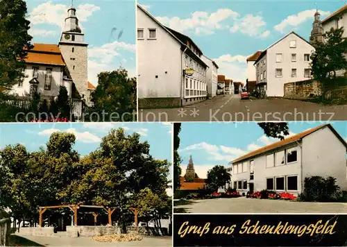 AK / Ansichtskarte Schenklengsfeld Ortsansichten Kirche Schenklengsfeld