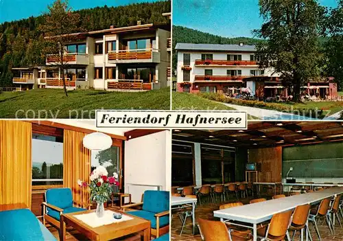 AK / Ansichtskarte Keutschach_am_See_Kaernten_AT Feriendorf Hafnersee Gastzimmer TV Raum 