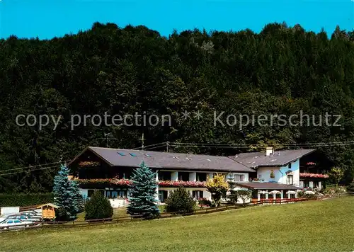 AK / Ansichtskarte Unterwoessen Hotel Pension Haus Gabriele Unterwoessen