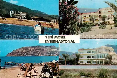 AK / Ansichtskarte Alanya_TK Yeni Motel Enternasynonal 