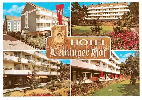 AK / Ansichtskarte Bad_Duerkheim Hotel Leininger Hof Park Bad_Duerkheim