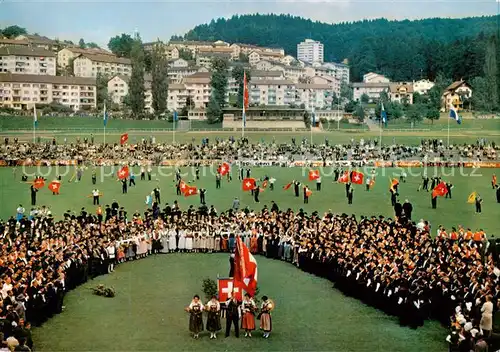 AK / Ansichtskarte Luzern__LU Eidgen Jodlerfest 