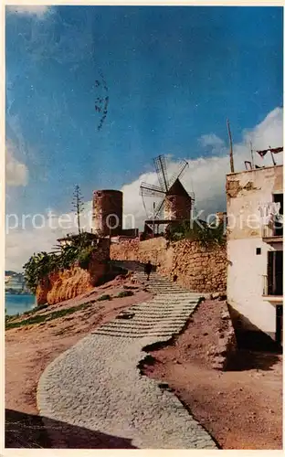 AK / Ansichtskarte Mallorca_ES Windmuehle 