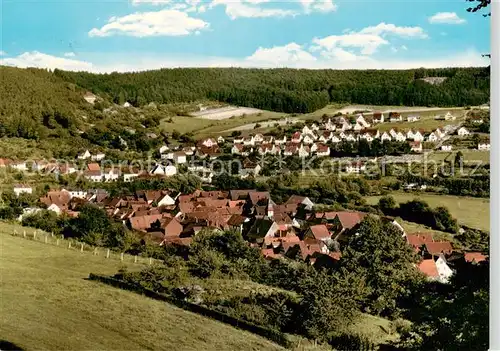 AK / Ansichtskarte Helmarshausen Panorama 1000jaehrige Stadt im Diemeltal Reinhardswald Helmarshausen