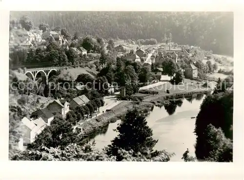 AK / Ansichtskarte Ziegenrueck_Thueringen Panorama Blick vom Schlossberg Ziegenrueck Thueringen