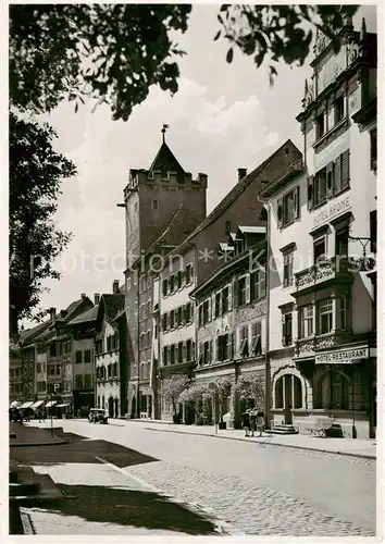AK / Ansichtskarte Rheinfelden_AG Marktgasse mit Rathaus Rheinfelden AG