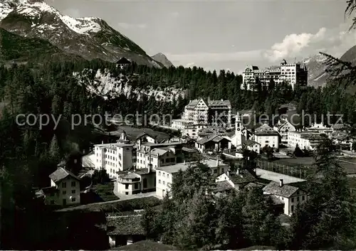 AK / Ansichtskarte Sils_Maria_GR Panorama Hotels Wintersportplatz Alpen 