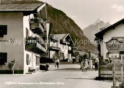 AK / Ansichtskarte Kaprun_AT Ortszentrum Luftkurort Blick gegen das Kitzsteinhorn Hohe Tauern 