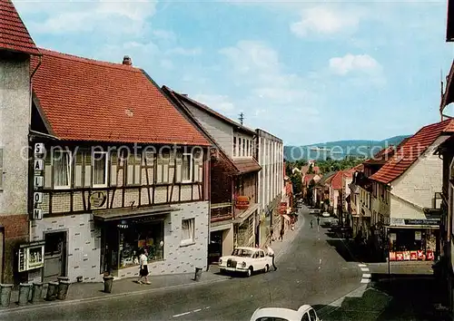AK / Ansichtskarte Beerfelden_Odenwald Brunnengasse Beerfelden Odenwald