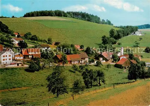 AK / Ansichtskarte Ober Sensbach Teilansicht mit Kirche Ober Sensbach