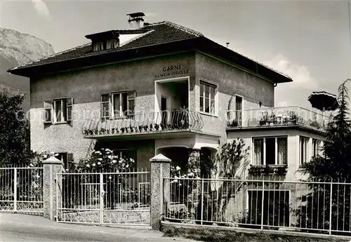 AK / Ansichtskarte Eppan_Suedtirol Garni Hotel an der Weinstrasse Eppan Suedtirol
