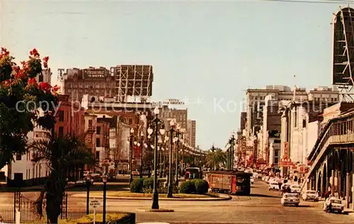 AK / Ansichtskarte New_Orleans_Louisiana_USA Canal Street 