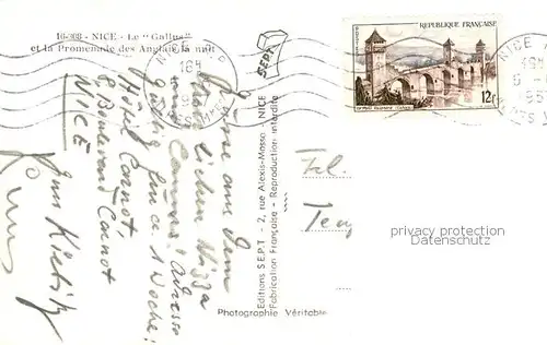 AK / Ansichtskarte Nice__06_Nizza Le Gallus et la Promenade des Anglais 