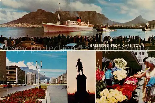 AK / Ansichtskarte Cape_Town_Kaapstad_Kapstadt_South Africa_RSA Teilansichten 