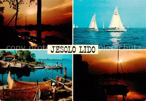 AK / Ansichtskarte Jesolo_Lido_IT Stimmungsbilder Hafen Bootspartien 