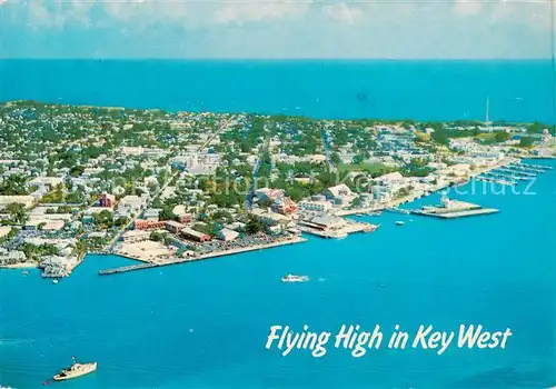 AK / Ansichtskarte Key_West_Florida_USA Fliegeraufnahme 