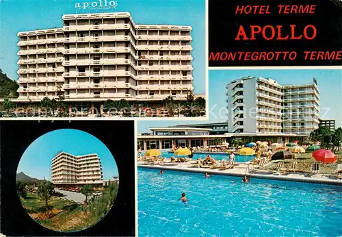 AK / Ansichtskarte Montegrotto_Terme_IT Hotel Terme Apollo Pool 