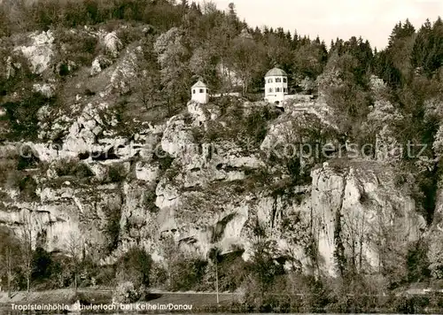 AK / Ansichtskarte Kelheim_Donau Tropfsteinhoehle Schulerloch 