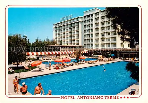 AK / Ansichtskarte Montegrotto_Terme_IT Hotel Terme Antoniano Piscine Termali 