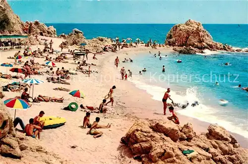 AK / Ansichtskarte Calella_de_Mar_ES Playa de la Roca Grosa 