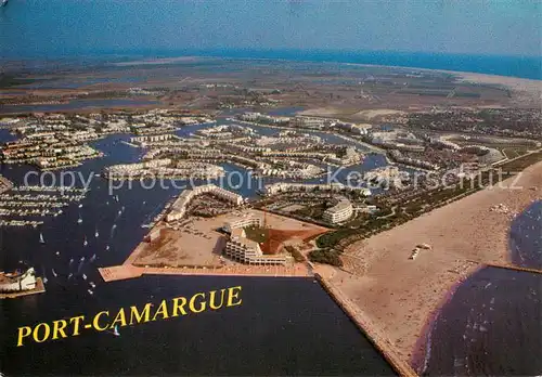 AK / Ansichtskarte Le_Grau du Roi_30_Gard Vue aerienne des Marinas et du port de Plaisance 