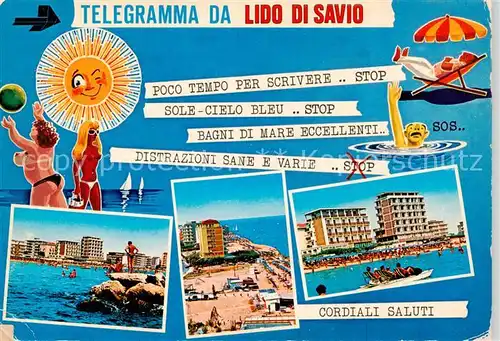 AK / Ansichtskarte Lido_di_Savio_IT Strand Hotels 