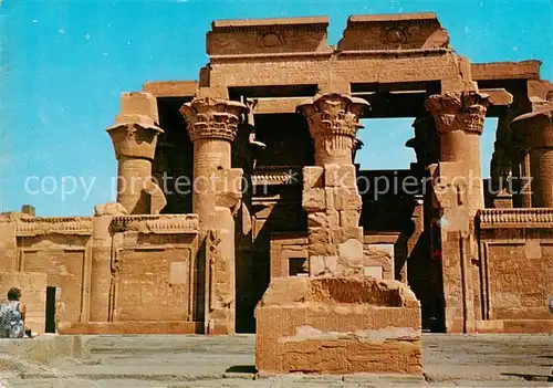 AK / Ansichtskarte Kom Ombo_Egypt Kom Ombo Temple 