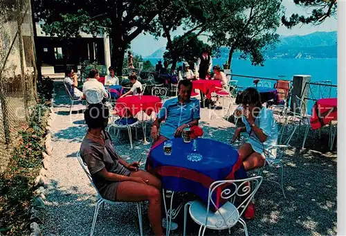 AK / Ansichtskarte Portoferraio_Elba_IT Pensione Grotte del Paradiso Terrasse 