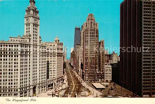 AK / Ansichtskarte Chicago_Illinois The Magnificent Mile 